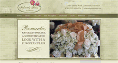 Desktop Screenshot of infinyoursflowers.com